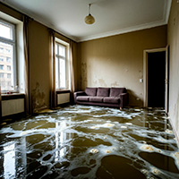 Сушка помещений и квартир после затопления в Саках